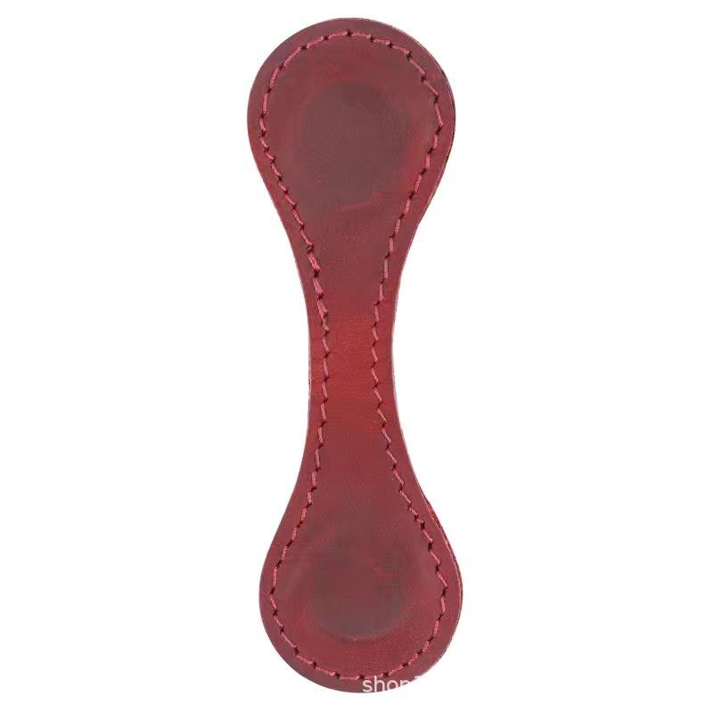 Винтажная магнитная кожаная закладка для книг Двусторонняя магнитная пряжка Магнитный зажим для блокнота Закладки для книг Разделитель страниц Канцелярские принадлежности