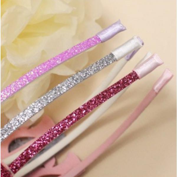 Блестящая повязка на голову «Тиара» для девочек из Шелкового пути