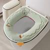 Skin-Friendly Plush Toilet Seat Thick Warm Toilet Seat Cushion Toilet Seat Cover  All Seasons