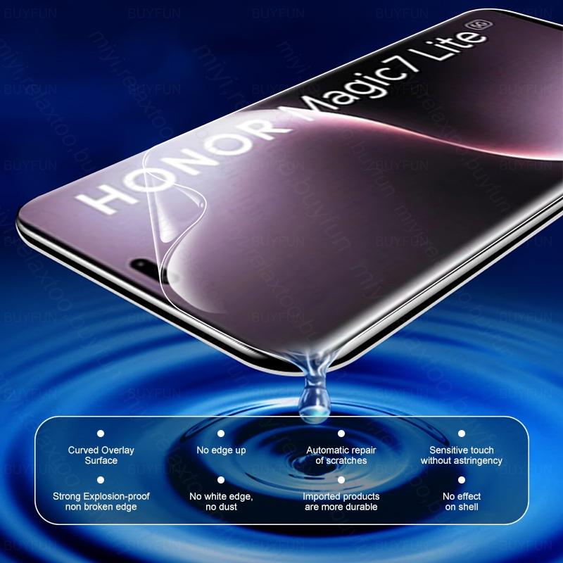 6-в-1 HD Камера Стекло Для Honor Magic7 Lite X9c Magic7Lite Magic 7Lite 7 Light Honer X 9c 5G Чехол Защитное Стекло Гидрогелевая Пленка