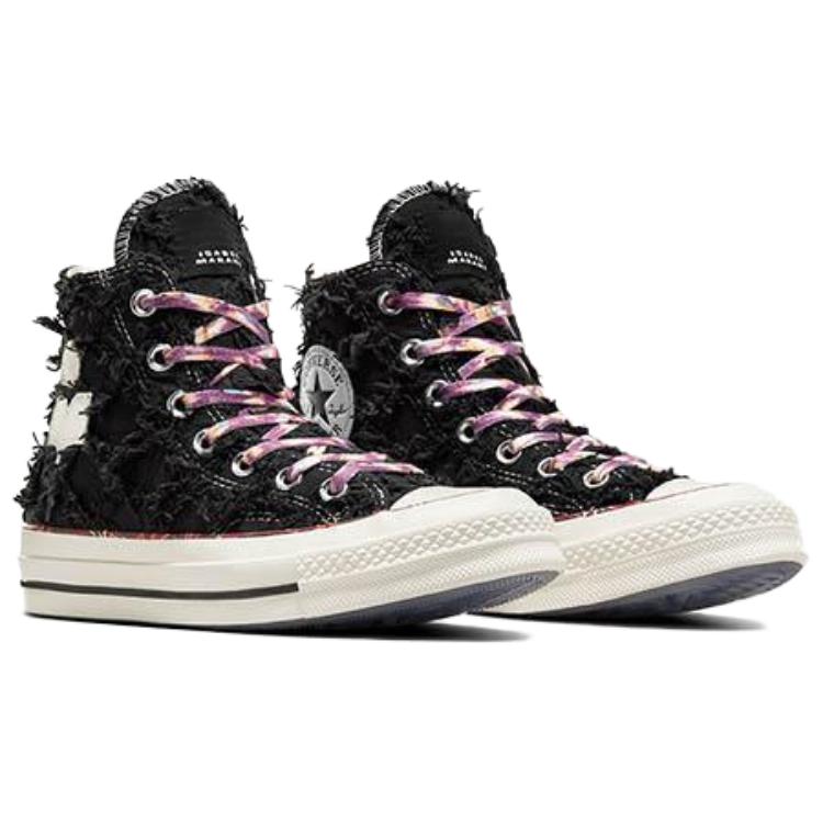 ISABEL MARANT x Converse Chuck 70 удобные и универсальные нескользящие и износостойкие высокие кеды для скейтборда унисекс черные