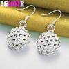 925 Sterling Silver Coral Fireworks Drop Earrings Jewelry