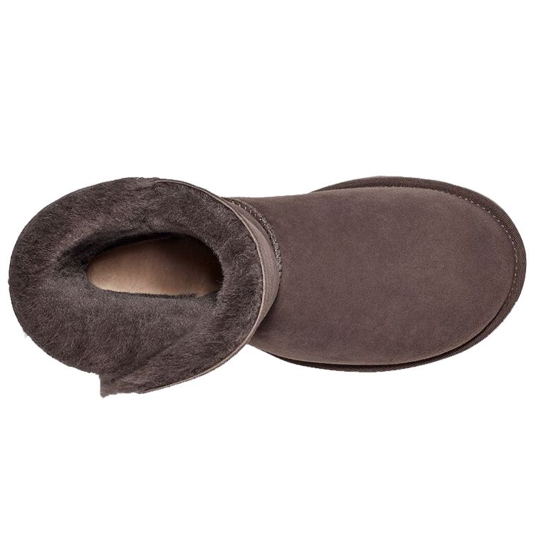 UGG Bailey Button 2 Boot Теплые прочные нескользящие удобные повседневные зимние ботинки до середины голени женские ботинки Cloud-Grey 1016226-TCLD