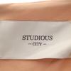 STUDIOUS CITY Made In Japan Five-quarter Sleeve Cut F Pink Women Used