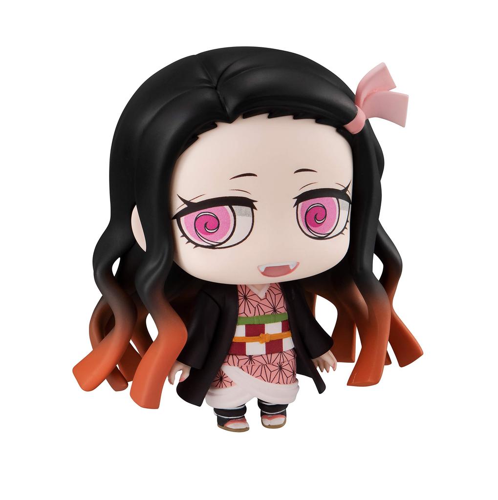 Chimi Mega Buddy Demon Kimetsu no Yaiba Камадо Тандзиро Нэдзуко Дружелюбный Набор братьев Серия ПВХ Окрашенная Готовая Фигурка! Убийца и Приблизительно. 6.5cm