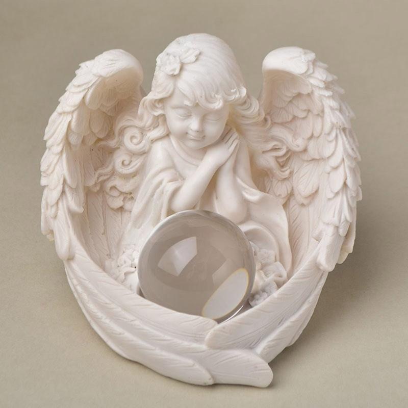 Silicone Candle Holder Moulds Angel Girl Shaped Silicone Candle Stand Moulds Perfect Gift for Crafts Enthusiasts