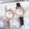 Модные женские часы с цифровым циферблатом, кожаным ремешком, датой, кварцевые наручные часы, часы для девочек, часы Montre Femme, дропшиппинг, подарки