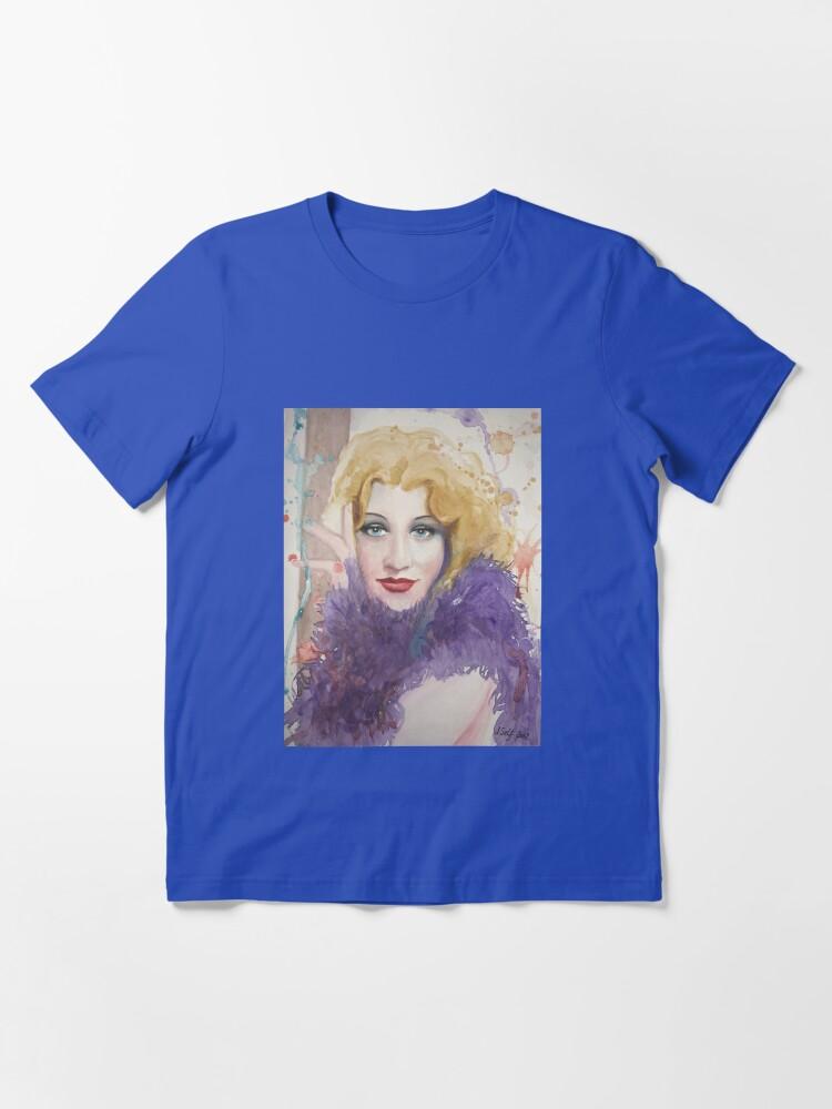 Marlene Dietrich Vintage Photograp Marlene Beautiful Dietrich Gifts Men Essential T-Shirt