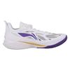 Баскетбольные кроссовки Li Ning Sonic 12 PE с амортизацией, прочные, низкие, мужские, белые, фиолетовые, ABAU019-13