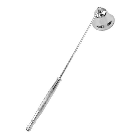 Гаситель для свечей в форме колокольчика с длинной ручкой, фитиль для чайных свечей из нержавеющей стали, гаситель пламени, инструменты для тушения свечей, аксессуары для свечей