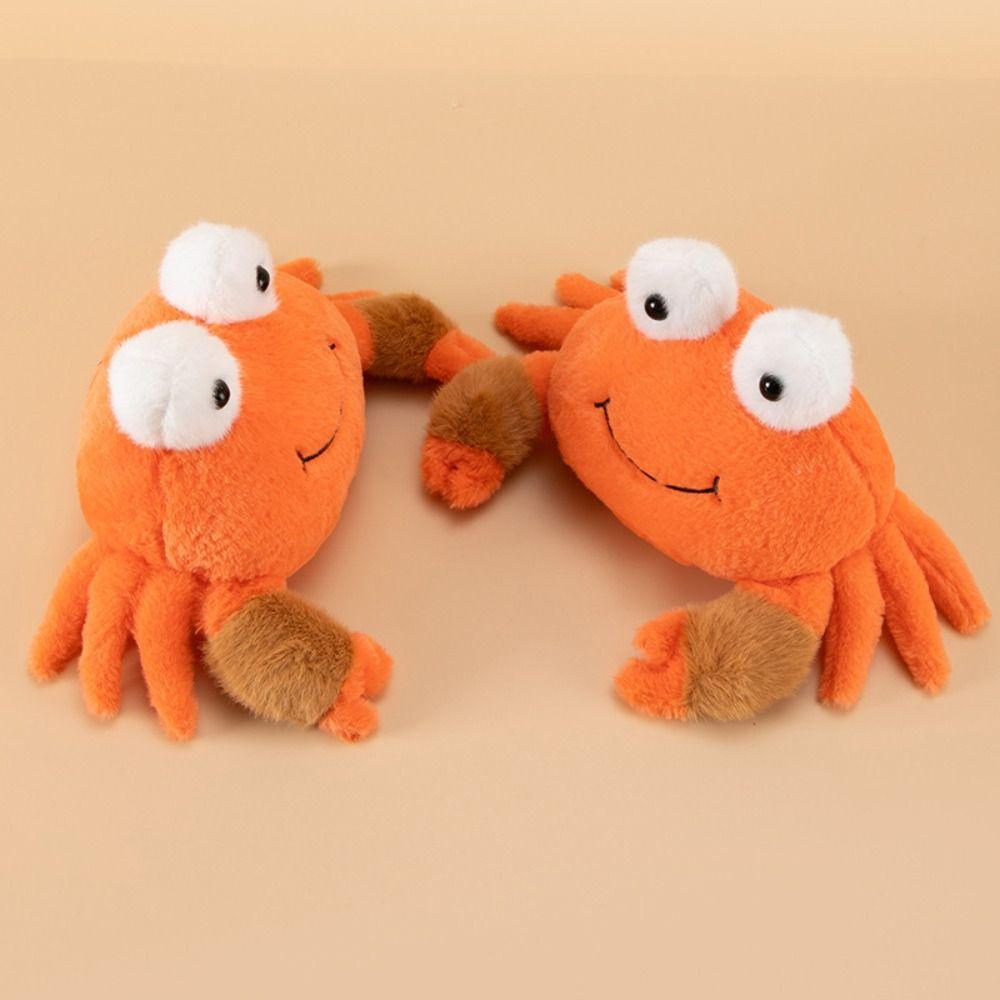 PP Cotton Animal Crab Dolls Simulation Sea Crab Plush Dolls Cute Crab Plush Toys  New Year