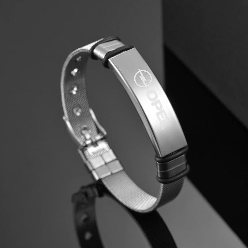 Модный автомобильный логотип из нержавеющей стали Для мужчин Мальчиков Аксессуар Подарок Для Opel Corsa D Astra Insignia Mokka Adam Combo OPC Vectra H G J