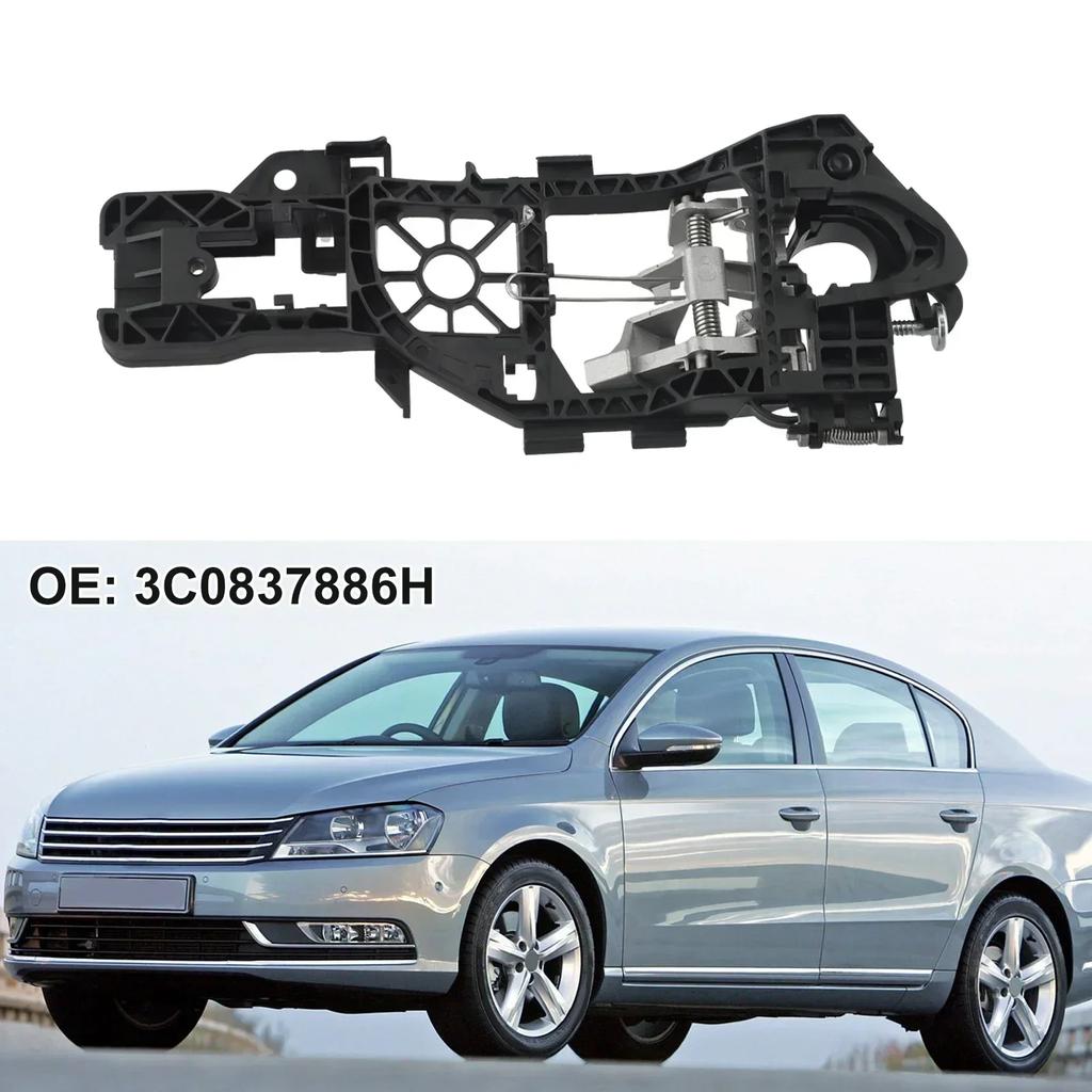 Механизм держателя дверной ручки рамка правая простая установка 3C0837886H ABS пластик+мета для Passat B6 B7 2006-2015 новый