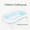 Newborn Baby Folding Bath Tub Portable Foldable Kids Washing Bathtub Folding Non-Slip Bathtub Home Multifunction Baby Product