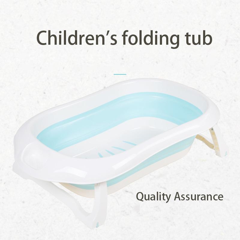Складная ванночка для новорожденных, портативная складная детская ванночка для мытья, складная нескользящая ванна, многофункциональный детский товар для дома