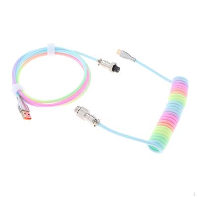 /USB-порт/ Съемный /Масштабируемый мини-разъем Кабель для клавиатуры/ для Механической клавиатуры/ Динамика/