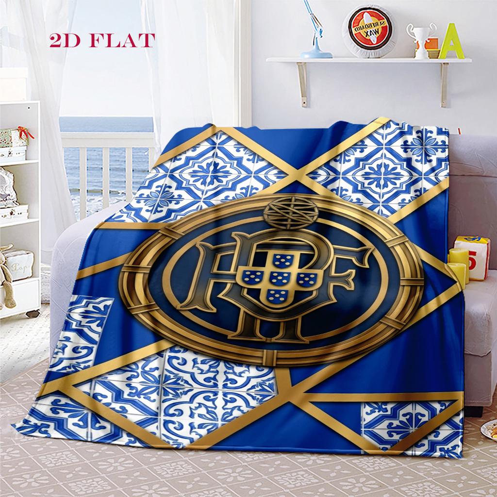 Portuguese Heritage Emblem blanket Soft and comfortable Suitable for all seasons Air conditioning blanket Digital printing Nap Blanket