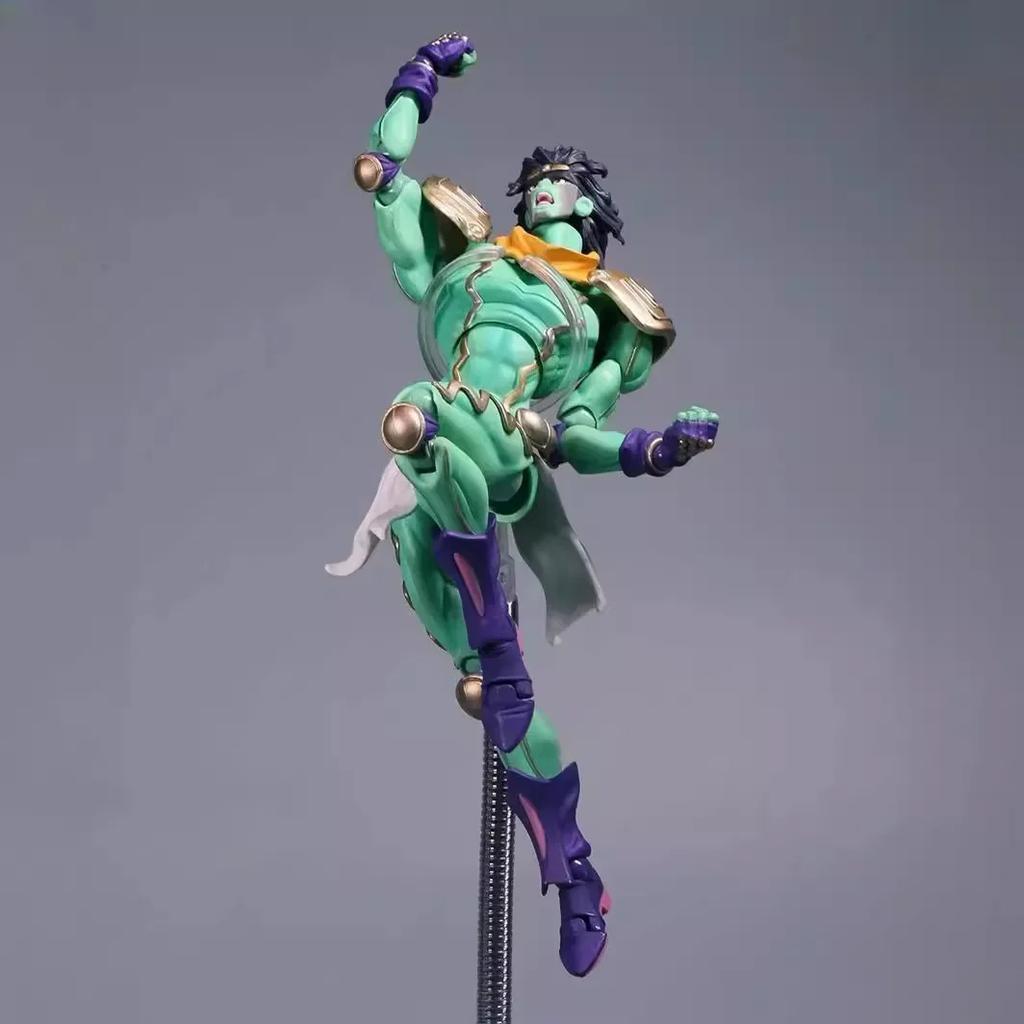 25 см Аниме Фигурка JoJo's Bizarre Adventure Куджо Джотаро Дио Брандо Стоящий ПВХ Фигурка Действия Коллекционные Игрушки Модель Подарок