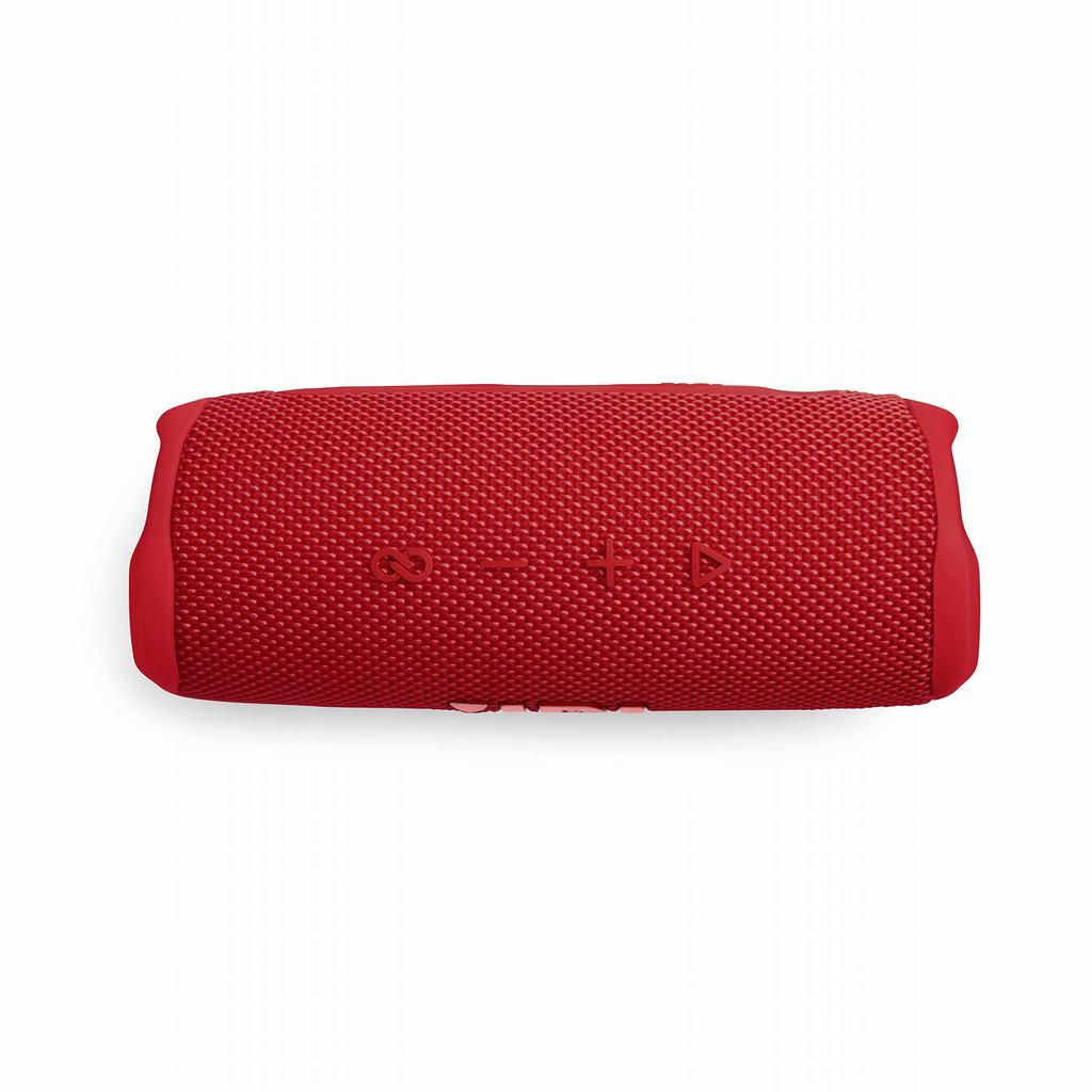 JBL FLIP6 Bluetooth Speaker, 2-Way Speaker Configuration, USB C Charging, IP67 Dustproof and Waterproof, Passive Radiator, Portable, Red (JBLFLIP6RED)