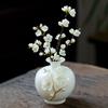 Белая керамическая ваза Ваза для цветов Блоссом Настольные декоративные вазы Эстетичная скульптура Фигурка Домашнее настольное центральное украшение