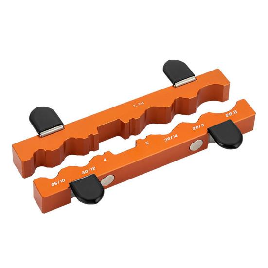 1 пара тисков для велосипедного верстака, приспособление для ремонта велосипедной ступицы, педали, подвески, вилки, цепи, оси колеса