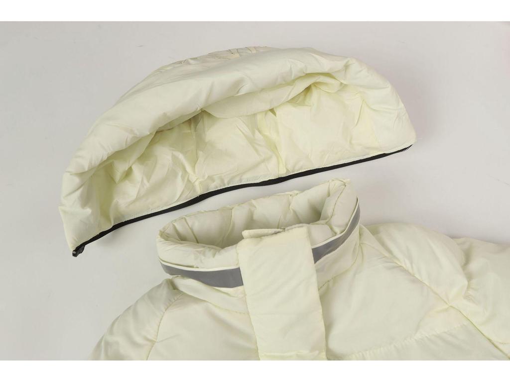 Мужская зимняя пуховая куртка с капюшоном и вышивкой Trapstar - Американский уличный хип-хоп стиль