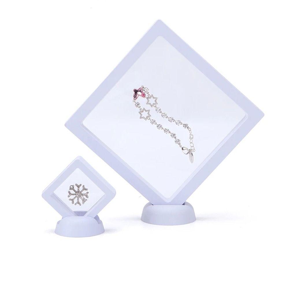 Многоразовая рамка для демонстрации цветов и растений, 3D прозрачный футляр для хранения ювелирных изделий, кольцо, ожерелье, серьги