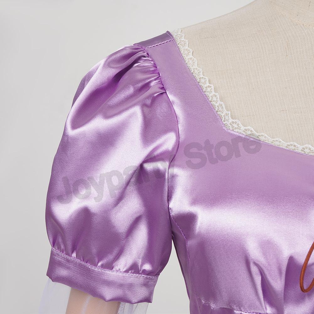 Аниме Рапунцель Принцесса Косплей Костюм Для Девочек Женщин Юбка Платье Фантазия Хэллоуин Карнавальная Вечеринка Роль Мультяшный Наряд