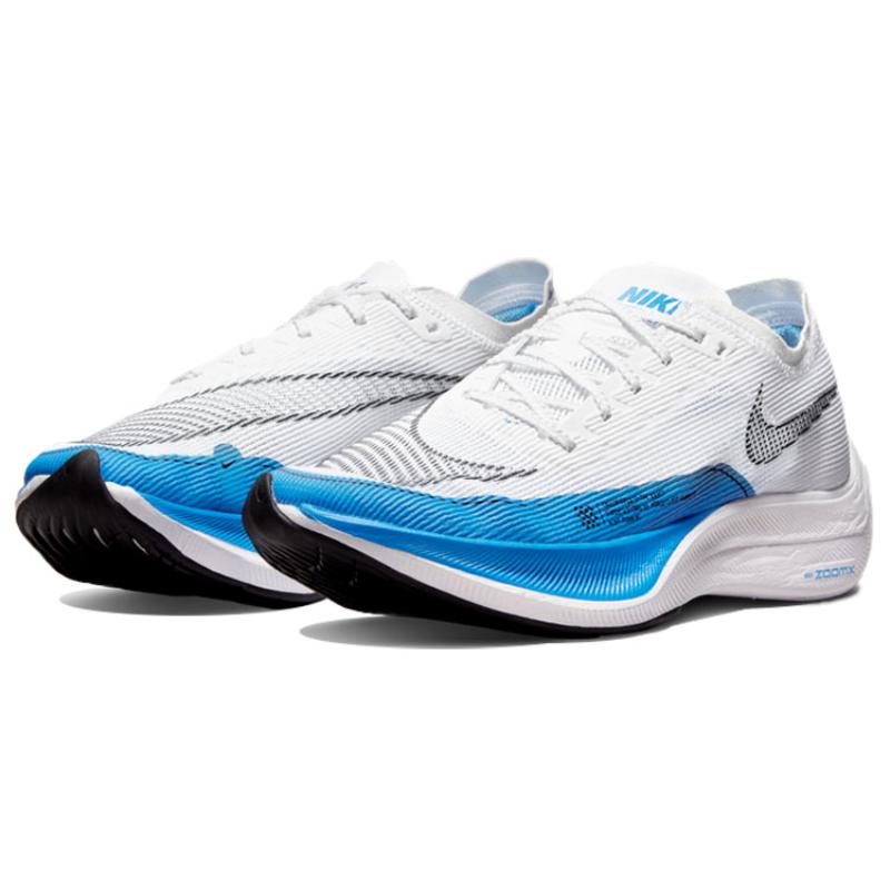 Nike ZoomX Vaporfly Next% 2 'White Photo Blue' Sneakers Casual CU4111-102