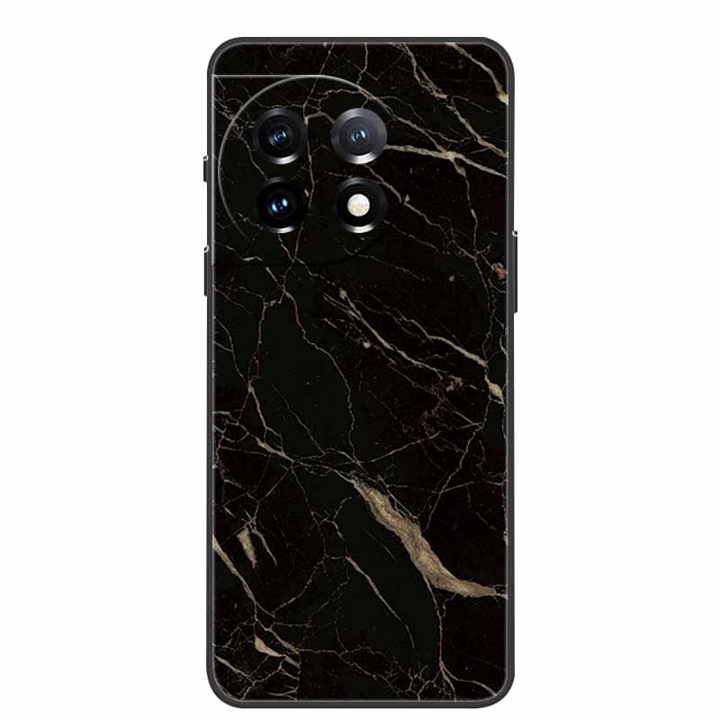 Чехол для One Plus 11 Мраморная текстура гранита Каменные текстуры Чехлы для телефона для Oneplus 11R Ударопрочный Мягкий чехол для Oneplus11 5G Силиконовый