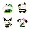 Sanrio Character Perimeter Cute Cartoon Cinnamoroll Kuromi Pochacco My Melody Zinc Alloy Brooch Enamel Badge Decorative Pin for Bag