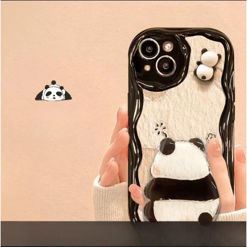 Подходит для Apple 14promax Чехол для мобильного телефона iPhone 13 Cute Bamboo Panda 12mini Силиконовый мягкий чехол с защитой от падения