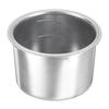 Uxcell 1pc 51mm Coffee Filter Basket, 4 Cups Stainless Steel Reusable Espresso Coffee Machine Bowl Basket Replacement