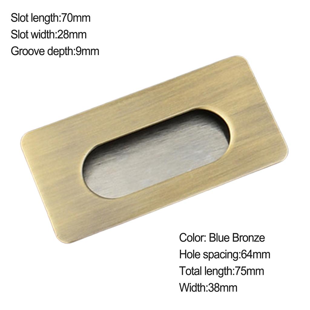 С винтами ручка шкафа цинковый сплав прорезная утопленная ручка 1 шт скрытая ручка удобная для мебели практичная