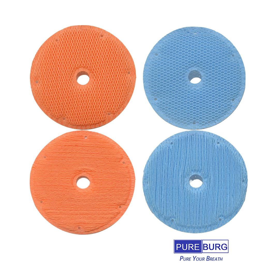 PUREBURG KNME080A4 Humidifying Filter Compatible with DAIKIN MCK55S MCK55SJ MCK40S ACK55T Humidifying Streamer Air Pack of 4 99A0525 Replacement