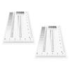 Plastic Crack Width Gauge Transparent Spot Inspection Ruler  Manufacturing