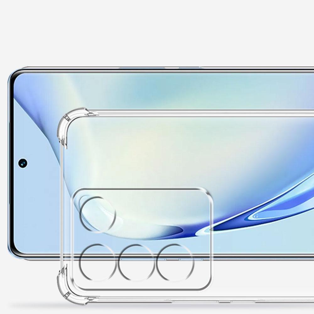 For Vivo V27 Pro Case Clear Silicone Soft Back Cover Protect Case For Vivo V25E Clear Shockproof Bumper Coque For Vivo V25 Funda