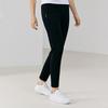 FILA Knitted Sweatpants Women's Jet Black Moderate Tapered Pants (Unisex) Knitted Sweatpants F11W132657F BK