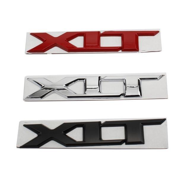XLT logo Car Stickers Decals for Ford F150 F-150 Car Rear Trunk Body Emblem Badge Stickers Decoration Accessories