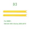 2Pcs Front Grille Trim Strips Cover Frame Stickers For BMW F10 F11 E60 F30 F31 F32 F33 F20 F22 F06 F12 F01 F02 F25 F26 G20 G28
