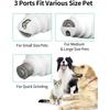 Electric Pet Nail Grinder Painless Paws Grooming and Smoothing Cat Nail Grinder Rechargeable for Small Medium Large Dogs Cats