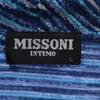Missoni 90-е Сделано в Японии Старый узор с каймой С длинным рукавом С высоким воротом Флисовый свитер Женский Б/У