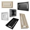 Крышка вентиляционная WIND 22x22 графит