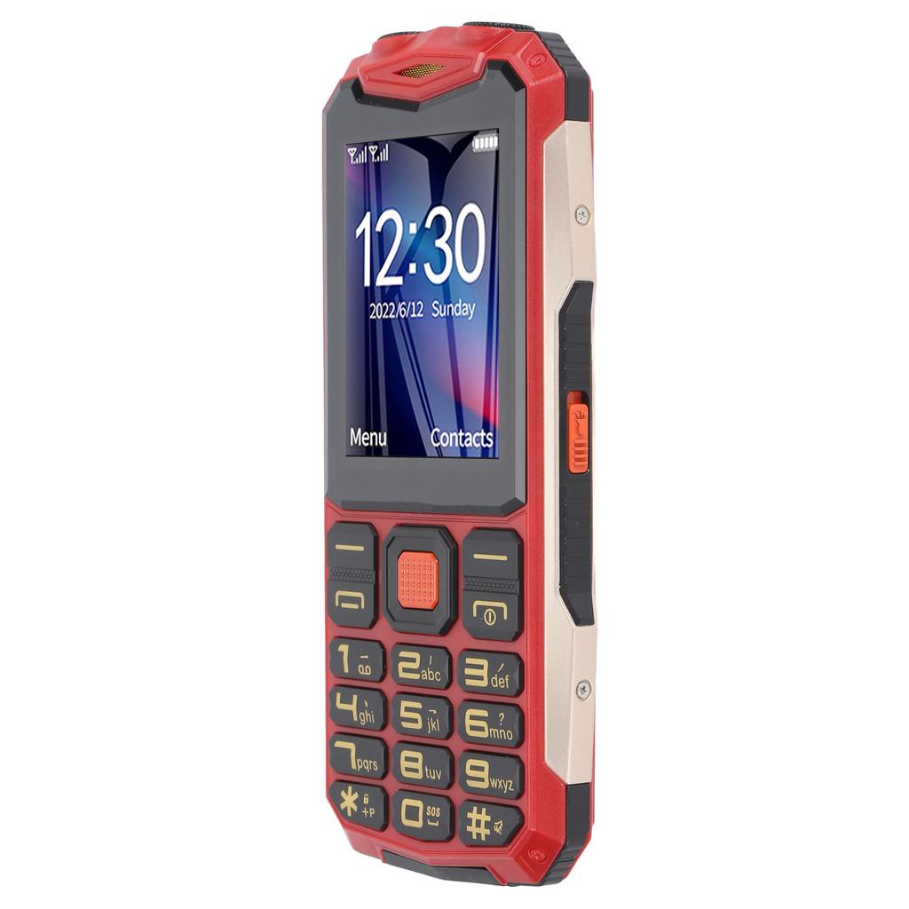 Мобильный телефон для пожилых людей 2G Ultra Slim 4800mAh Dual SIM Dual Standby Clear Sound 2.6-дюймовый экран SOS