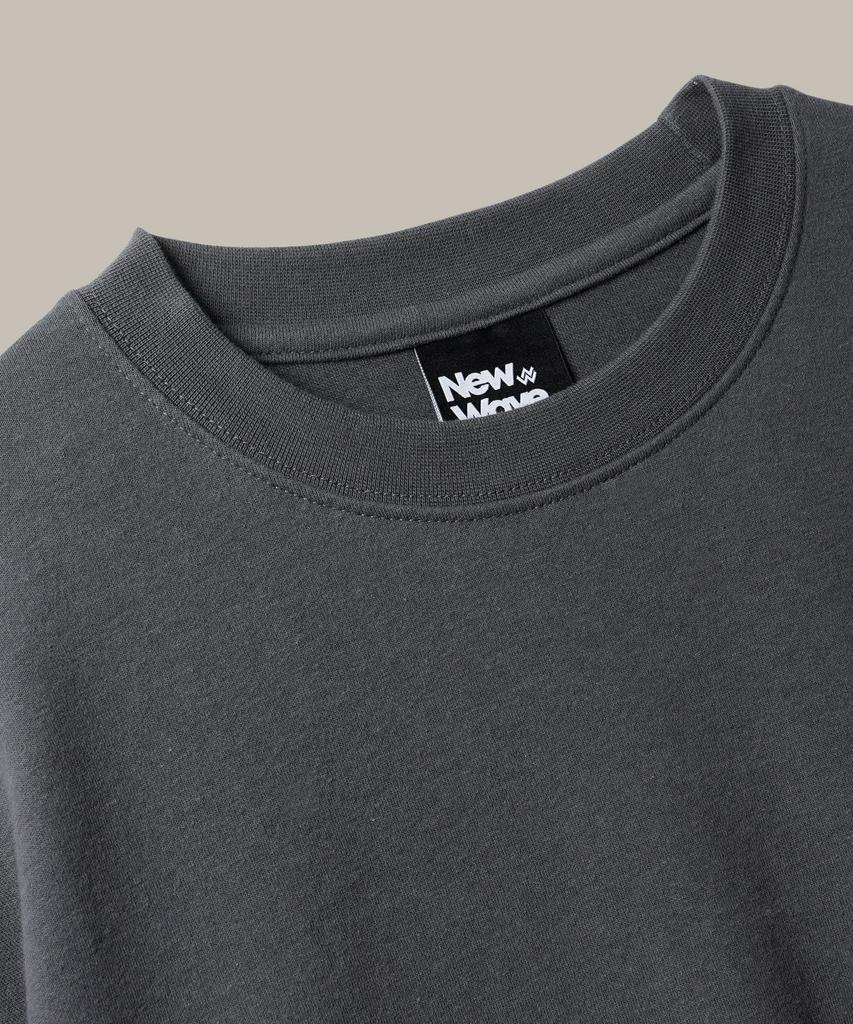 FP142 Футболка с длинным рукавом из двойного хлопка New Wave, угольный Sjl t1445