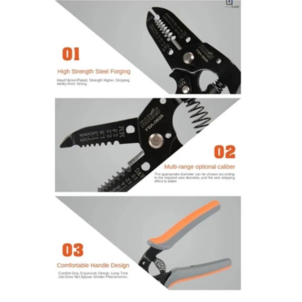 Labor-Saving Crimping Stripping Plier Time-Saving Electricians  Pliers Wire Stripper  Household