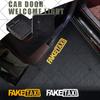 AANA1 1/2Pcs For Fake Taxi Logo Skoda Opel Ford Subaru Kia Hyundai Dacia Car HD Projector Lamp LED Auto Door Welcome Light Accessories