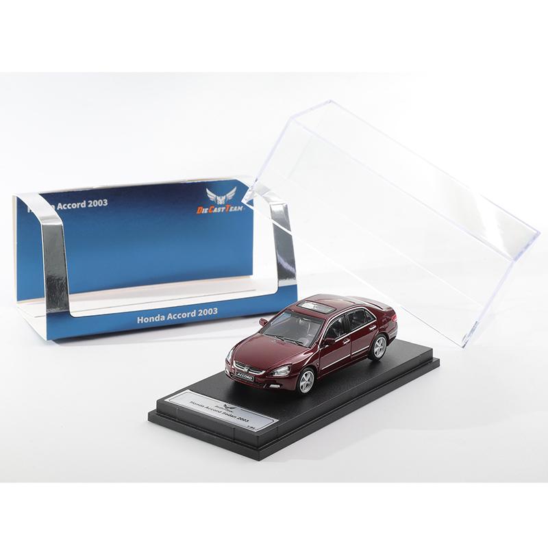 Dct 1:64 Honda Accord 7th Generation Civilian Sedan Simulation Alloy Miniature Die-casting Model Custom Toy Gift Collectible
