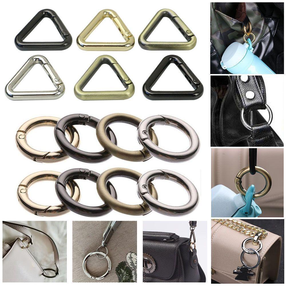 Camping Carabiner Carabiner Purses Handbags Snap Clasp Clip Spring O-Ring Buckles Bag Belt Buckle