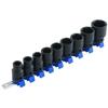 SK11 Impact Socket Set SHS409P Clip Blue Socket 9 Pieces 1 Set Color Size 12.7mm